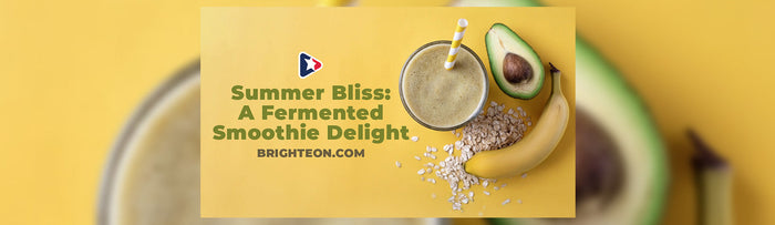Summer Bliss: A Fermented Smoothie Delight