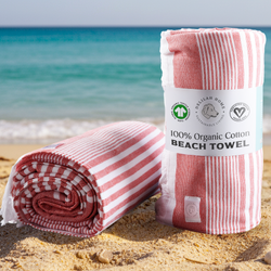 100% Organic Cotton Sunset Beach Towels