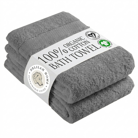 100% Organic Cotton Bath Towels Collection