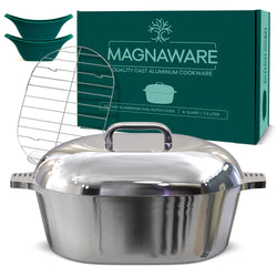Oval Dutch Oven with Lid - 8 Quart (13 Inch)