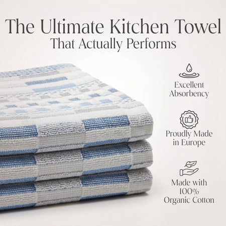 100% Organic Cotton Kitchen Towels