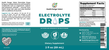 Electrolyte Drops 2 fl oz (59ml)