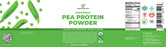 Organic Pea Protein Powder 24 oz (680g)