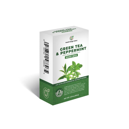 Green Tea and Peppermint Soap Bar 3.25 oz (92g)