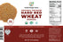 Mega Bucket Organic Hard Red Wheat Berries 10LB (4535g)