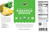 Groovy Bee® Organic Freeze-Dried Pineapple Wedges #10 Can (12 oz, 340g) (2-Pack)