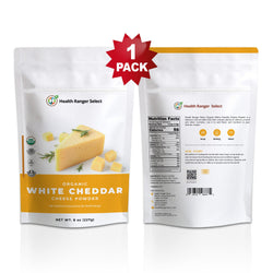 Organic White Cheddar Cheese Powder  8 oz (227g)