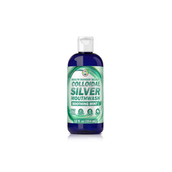 Colloidal Silver Soothing Mint Mouthwash (Alcohol Free) 12oz (354ml)