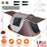 3-4 Person Pop Up Tent Automatic Setup Camping Tent Waterproof Instant Setup Tent with 2 Mosquito Net Windows Carrying Bag for Hiking Climbing Adventu