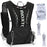 Sport Hydration Vest Running Backpack with 15oz 50oz Water Bladder Adjustable Strap Storage Bag for Trail Running Marathon Race Hiking