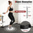 0.79 inch Thick Rubber Top Exercise Mat 48 Sq Ft with Boarders