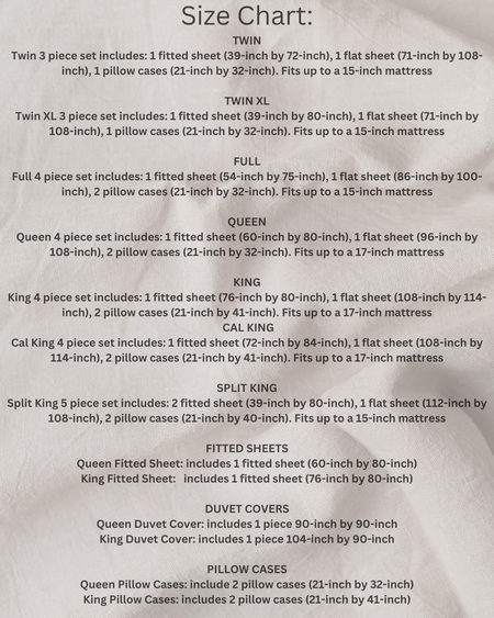 Organic Hemp Bed Sheet Collection-All Sales Final