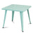 27 Inch Kids Square Steel Table Play Learn Activity Table-Blue