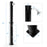 7.2 Feet Solar-Heated Outdoor Shower with Free-Rotating Shower Head