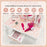 2-in-1 Kids Vanity Table Set with Tri-folding Mirror-Pink