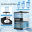 3-in-1 Water Cooler Dispenser with Ice Maker & Temp Settings