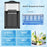 3-in-1 Water Cooler Dispenser with Ice Maker & Temp Settings