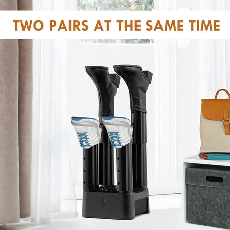 Prevent Odor Mold & Bacteria 4 Shoe Electric Dryer with Timer