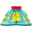 Double Side Inflatable Water Slide Park with Climbing Wall for Outdoor Without Blower