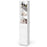 Bathroom Tall Freestanding Storage Cabinet with Open Shelves and Drawer-White