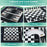 10-in-1 Combo Game Table Set 50inch Multi-Game Table with Foosball-Brown