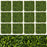 12-Pieces 20 Inch x 20 Inch Artificial Hedge Boxwood Panels