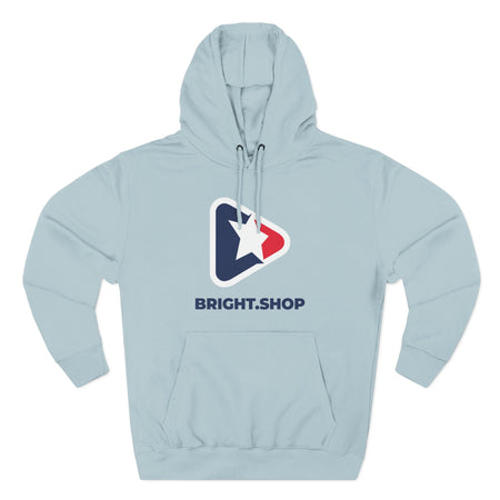 Three-Panel Fleece Hoodie