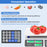 66lb Price Computing Scale Commercial Food Scale with Dual LCD Displays