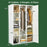 Foldable Armoire Wardrobe Closet with 10 Cubes