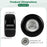 13 x 6.50-6 Flat Free Tires and Wheels 2 Pack Solid Rubber Tires-White