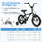 14 Inch Kids Bike Adjustable for 3-5 Years Old with Low-Step Frame