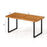Acacia Wood Dining Table for 6 People Wooden Rectangular Table
