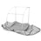 Oversized Portable Steam Sauna for Weight Loss, Detox & Relaxation at Home, Chair Included - Silver