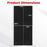 15.5 x 7.7 FT Garage Tool Mats 7 mm Thickened PE Mechanic Pads Pack of 4