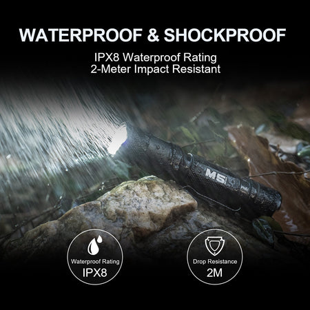 M5 Gen3 Tactical EDC Flashlight | 2030 Lumens