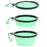 Mr. Peanut's Collapsible Silicone Pet Travel Bowls - 12oz