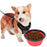Mr. Peanut's Collapsible Silicone Pet Travel Bowls - 12oz