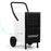 189 Pints Commercial Dehumidifier with Built-in Water Pump-Black