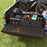 18 Gal Car Trunk Organizer with Lid 3-Compartment Portable Storage Box-Black