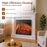 18 Inch Electric Fireplace Insert with Remote Control and 7 Realistic Flame Colors