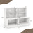 Entryway Shoe Cabinet with 2 Anti-tipping Kits-White