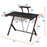 Multifunctional E-Sport Gaming Desk with Headset Hook and Cup Holder