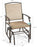 2 Pieces Patio Swing Single Glider Chair Rocking Seating