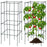 4 Pack Garden Trellis for Climbing Plants for Flower Vegetable