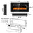 36" Slim Wall Mount Fireplace