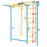 7 In 1 Kids Indoor Gym Playground Swedish Wall Ladder for Solid Wall-Yellow