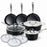 Ceramic Nonstick Cookware Set, 12-Piece