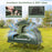 1-Person Folding Camping Tent with Sunshade and Air Mattress