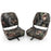 2-Piece Folding Boat Seat Set with Sponge Padding-Camouflage