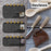 2-Piece Spoon Carving Knife Set with Leather Sheaths
